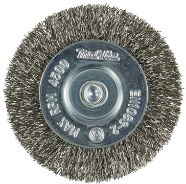 Щетка д/дрели дисковая 75 мм MAKITA