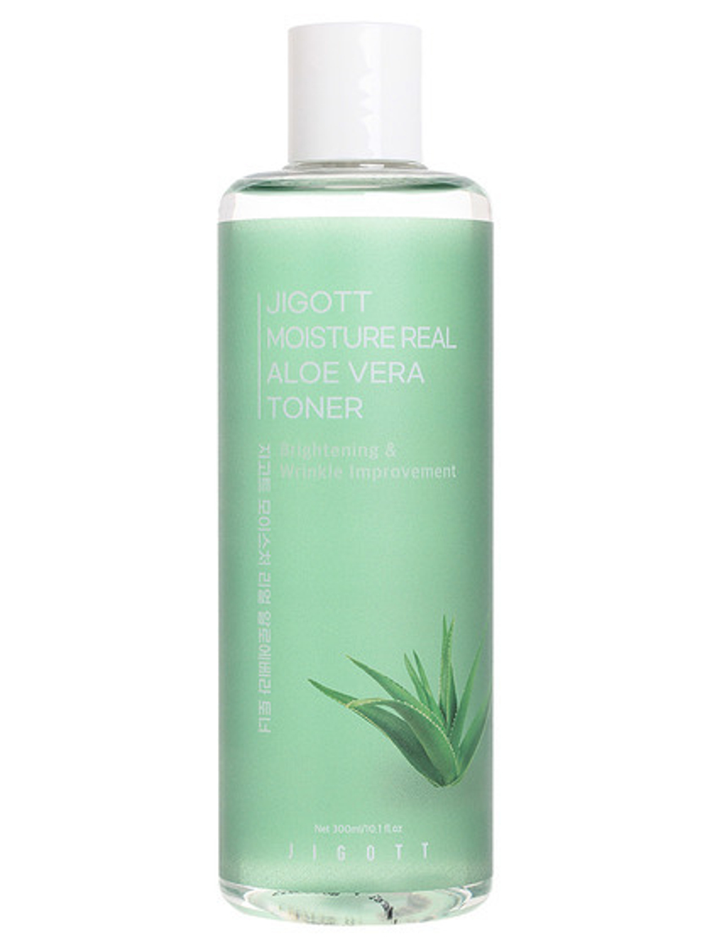 JIGOTT Тонер для лица с экстрактом алоэ вера/Moisture Real Aloe Vera Toner, 300мл