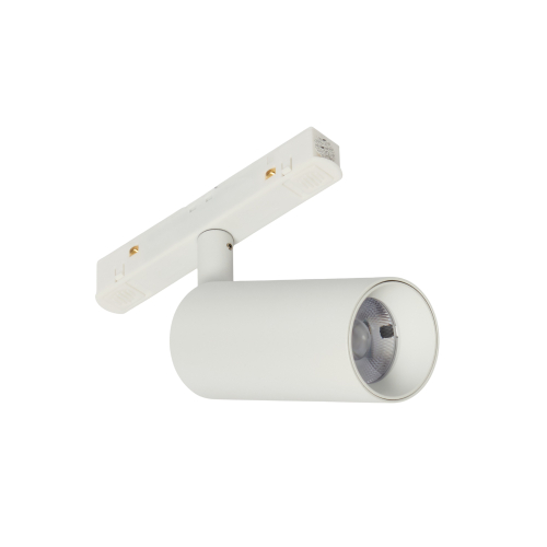 Трековый магнитный светодиодный светильник 12W 48V MyFar Ray MT0220-12W3K-W