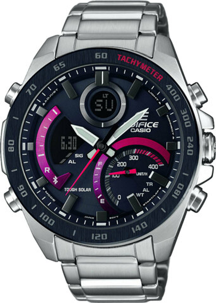 Японские наручные часы Casio Edifice ECB-900DB-1AER с хронографом