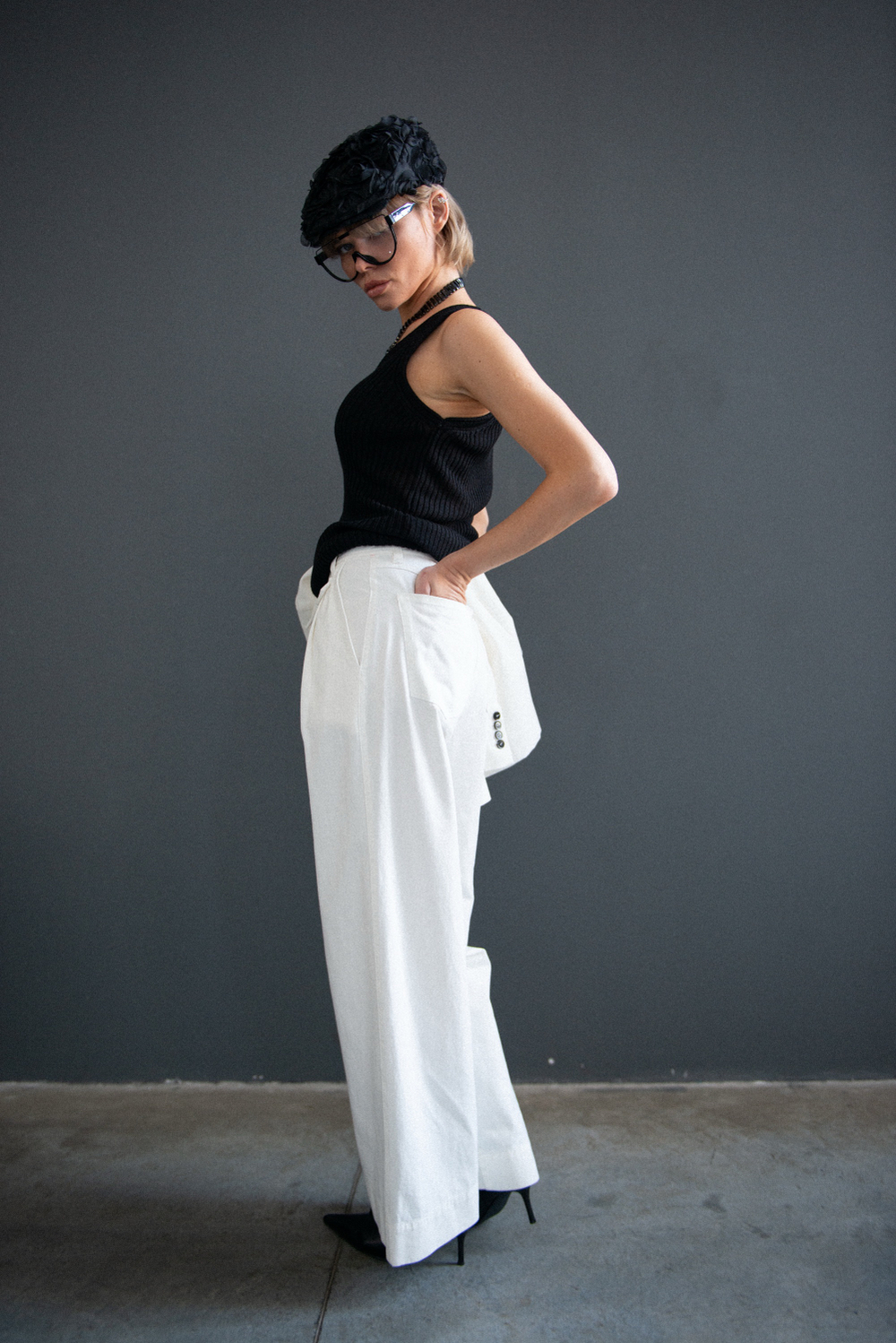 Брюки из хлопка WILLA