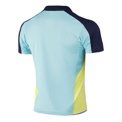 Мужское теннисное поло ASICS Match Polo Men - White, Light Blue