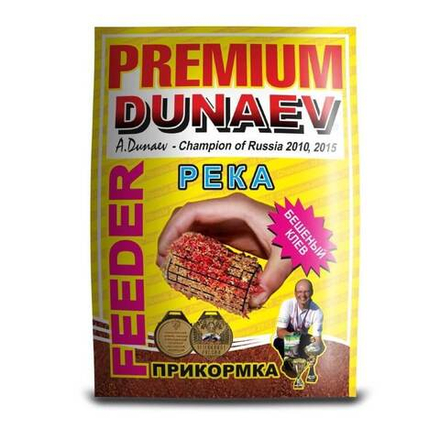 Прикормка "DUNAEV-PREMIUM" 1кг Фидер Река Красная