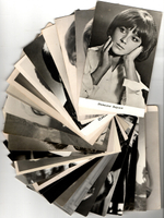 №93 Открытки Артисты и актёры СССР 1960–1970-е г. 25 штук. Чёрно-белые, чистые, без повторов