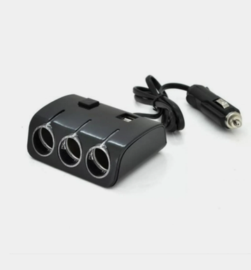 Разветвитель авто Olesson NO.1506 (2USB /3Sockets)