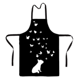 Фартук "Французский бульдог и бабочки"