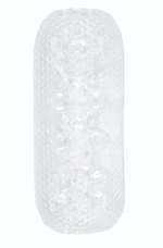 Прозрачный текстурированный мастурбатор Palm Stroker No.4 (Цвет: прозрачный)