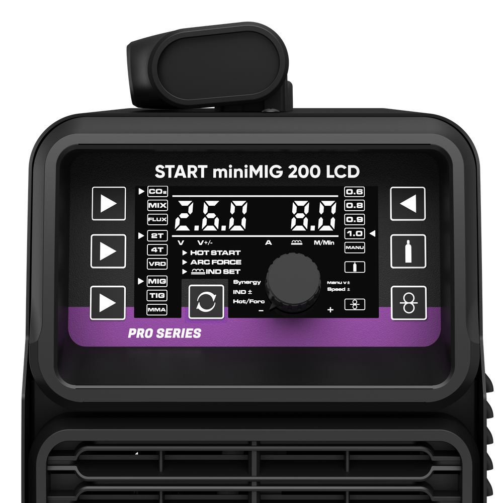 START miniMIG 200 LCD Сварочный полуавтомат 2W202L