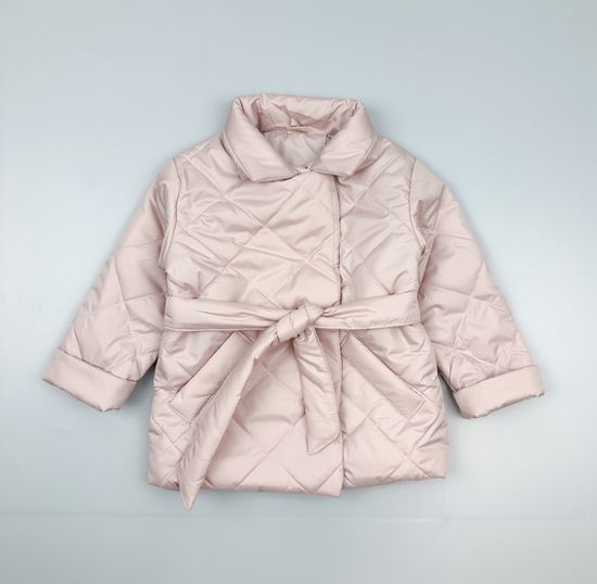 Куртка-пальто для девочки, Пудра