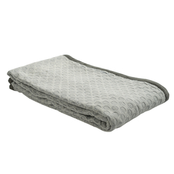 Покрывало хлопковое 230х250 Tkano Essential серое