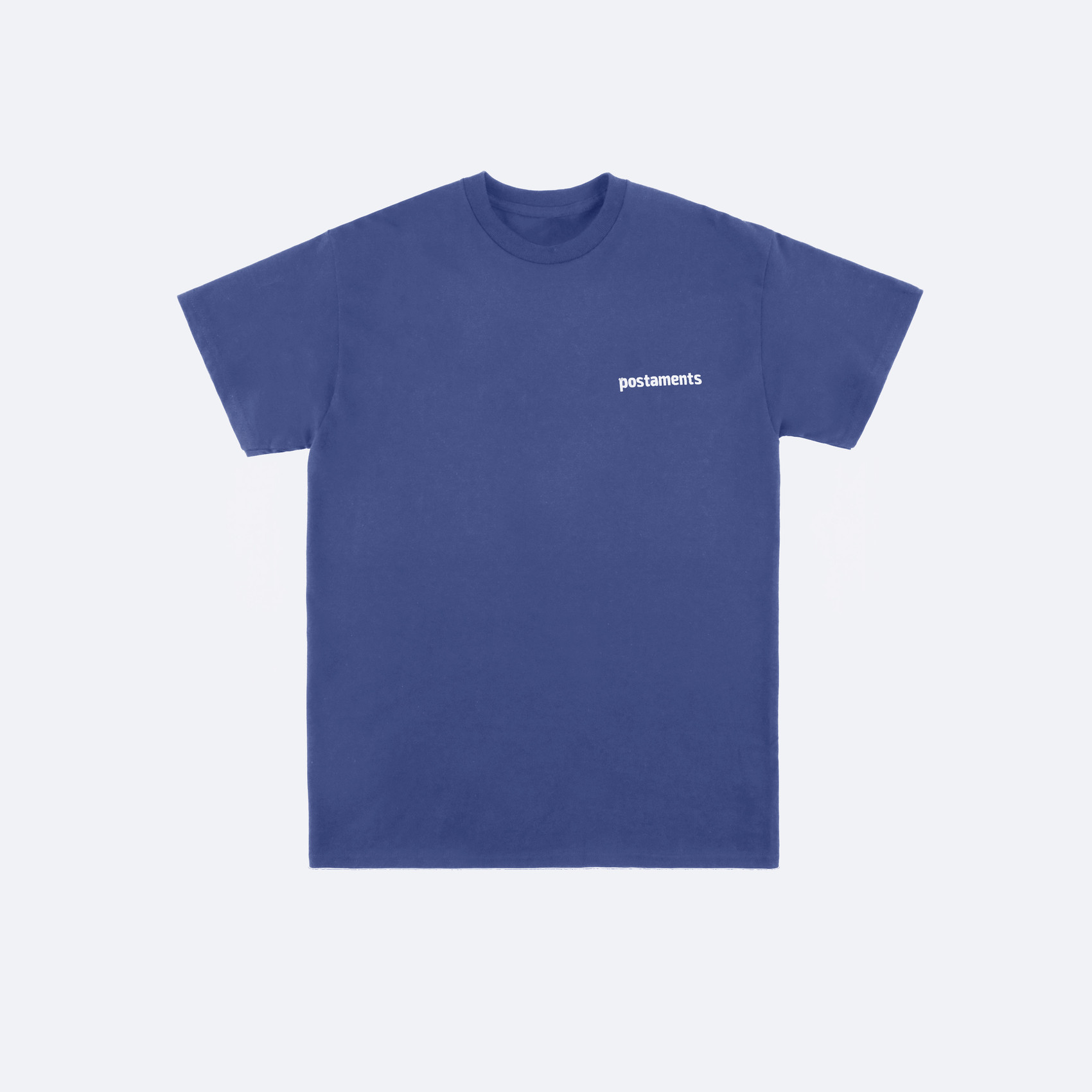 Футболка Postaments P Logo (indigo) артикул:iSJEGilDjrNkDTeU6b4A42 - купить в магазине Дайс