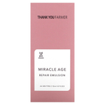 Thank You Farmer, Miracle Age, восстанавливающая эмульсия, 130 мл (4,57 жидк. унции)