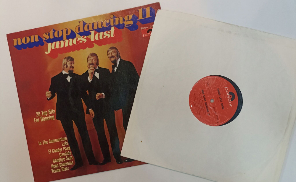 Винтажная виниловая пластинка LP James Last Non Stop Dancing 11 (Germany 1970)