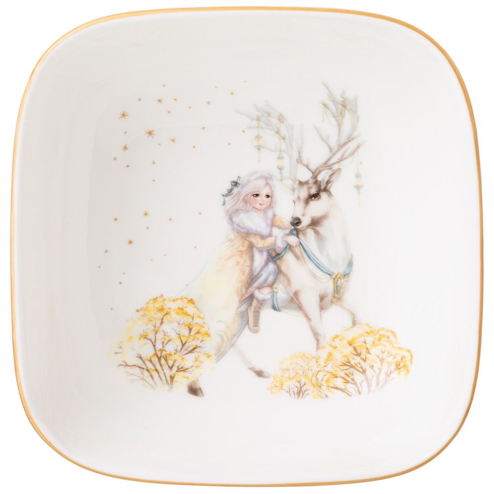 САЛАТНИК LEFARD "СНЕЖНАЯ КОРОЛЕВА" 15*5,5 СМ (КОР=48ШТ.)