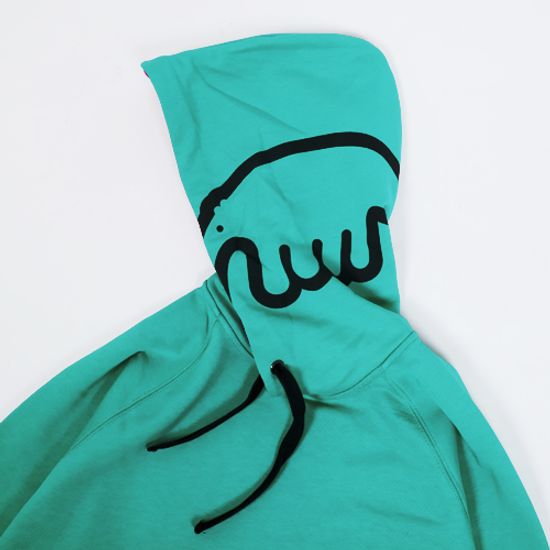 Толстовка ANTEATER hoodie-mint