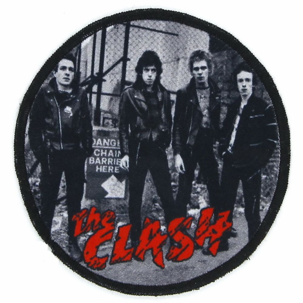 Нашивка The Clash круглая (902)