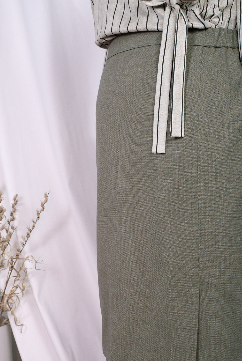 Юбка женская 3410зп, шалфей #48Ш013410зп