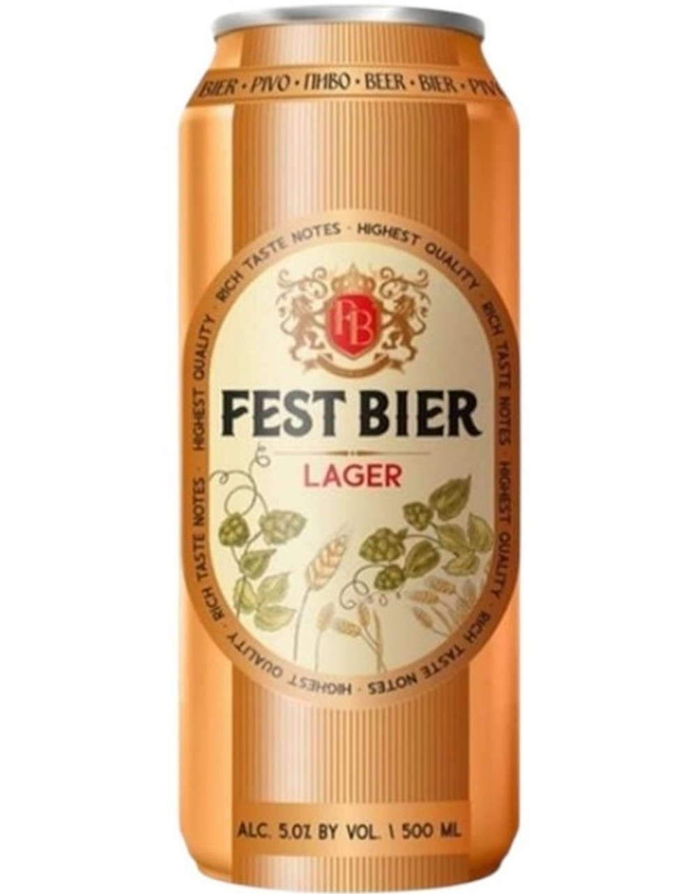 Пиво Fest Bier Lager 0,5 л. in can