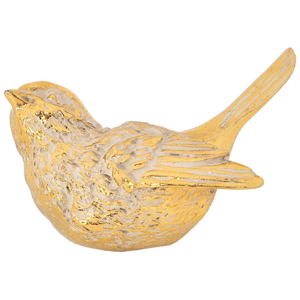 Ручка мебельная Птичка Терра левая Айвори