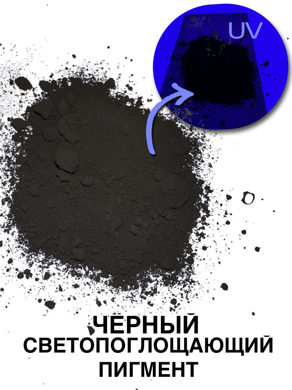 Пигмент UV Magenta флуоресцентный неоновый малиновый
