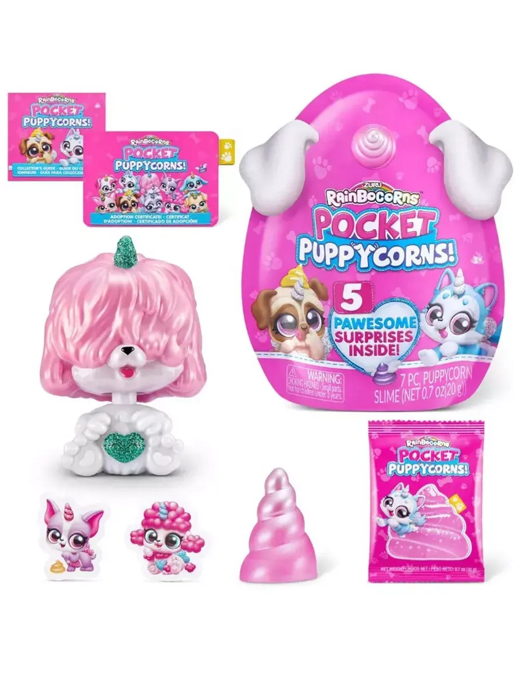 Фигурка сюрприз Rainbocorns Puppycorn 9285 в пакете