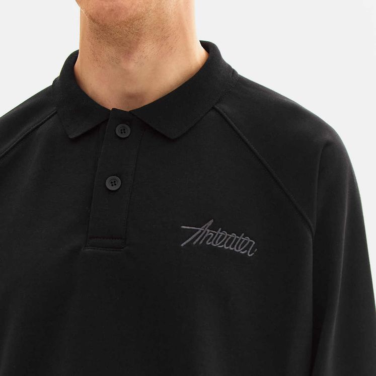 Свитшот ANTEATER Crewneck Polo, черный