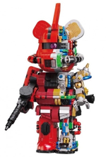 Конструктор Wangao 188010. Creator Expert Violent Bear Zagu Bear Robot, 2135 деталей