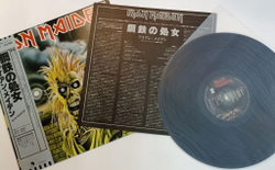 Винтажная виниловая пластинка LP Iron Maiden Iron Maiden (Japan 1980)