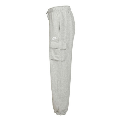 Женские теннисные брюки Nike Sportswear Club Flouncy MR Cargo Training Pants Women - Grey, White