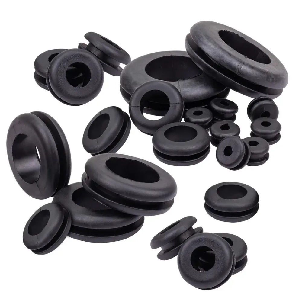 Кольца уплотнительные резиновые для прокладки проводов, 180пр. Forsage F-785