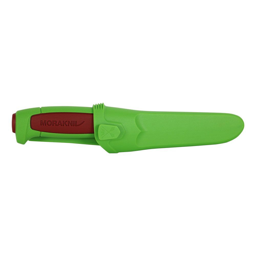 Нож Morakniv Basic 546 лимитированный 2024 нерж. сталь, пласт. ручка (зеленая) терракотовая вставка