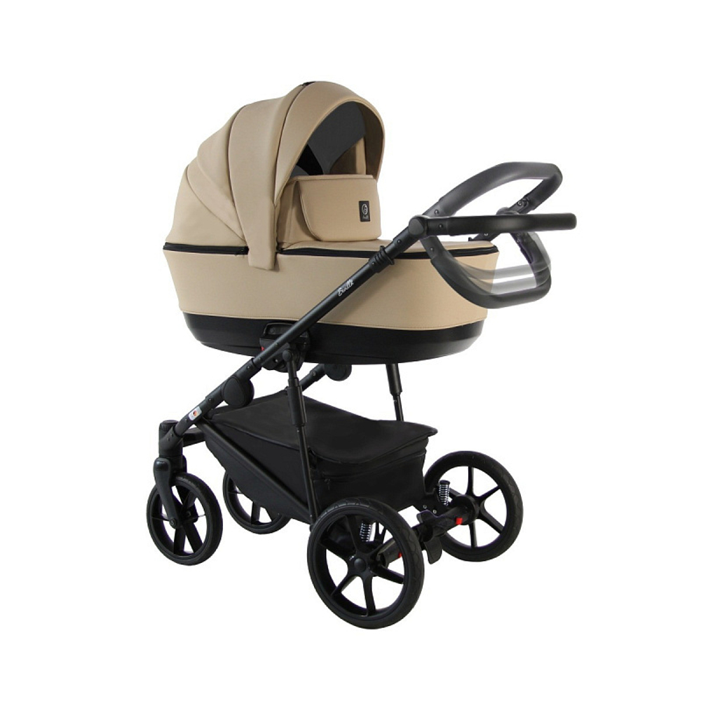 Детская коляска Sevillababy Tisso 2 в 1 бежевый экокожа