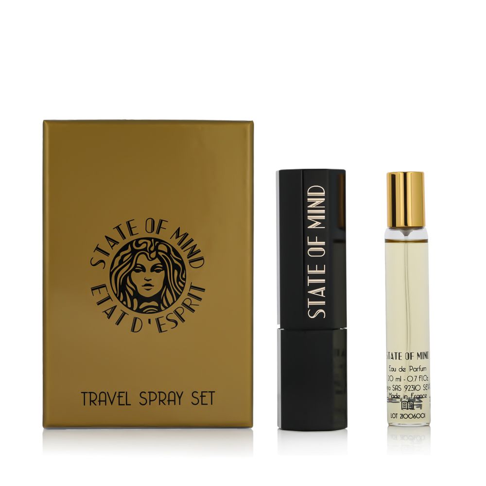 State of Mind Modern Nomad EDP Refill 2 x 20 ml + Pocket Spray Refillable (unisex) 1 pcs State of Mind Modern Nomad EDP Refill 2 x 20 ml + Pocket Spray Refillable (unisex) 1 pcs