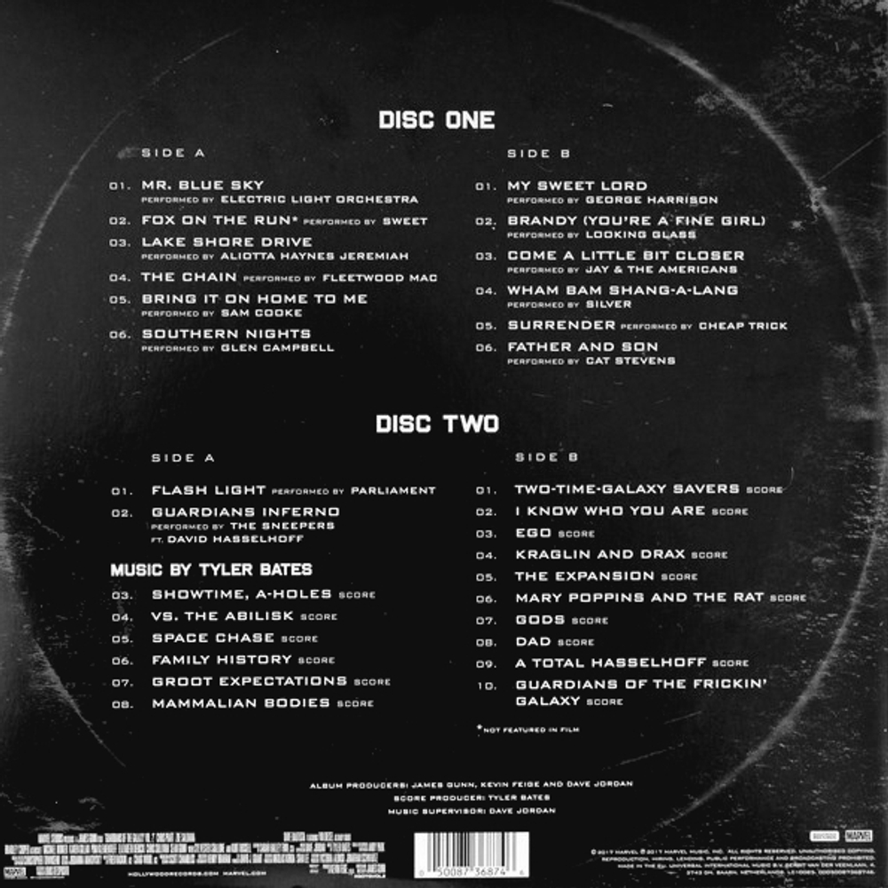 Soundtrack / Guardians Of The Galaxy, Vol. 2 (Deluxe Edition)(2LP)