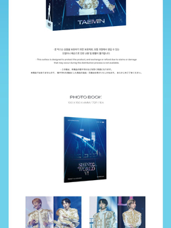 видео SHINee - PERFECT ILLUMINATION : SHINEE'S BACK WORLD VI DVD TAEMIN Version