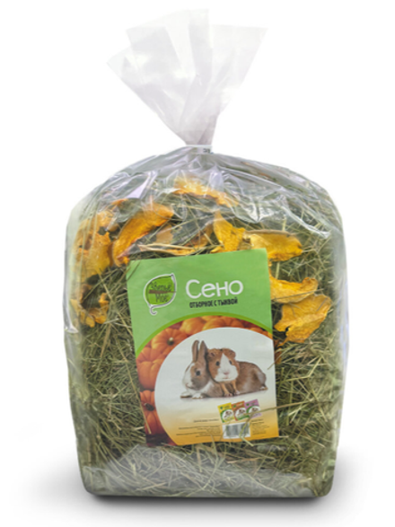 Сено Зверье мое отборное с тыквой - 500 гр