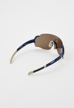 Спортивные очки HILX Savage (L) / Matt Blue Warm Grey / Gold Lens