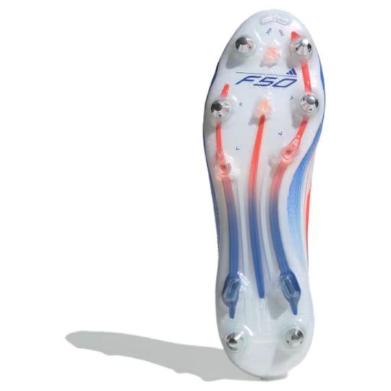 Бутбольные ботинки Adidas F50 - Низкие черные/Темно-Красные/Бодрые кроссовки Унисекс