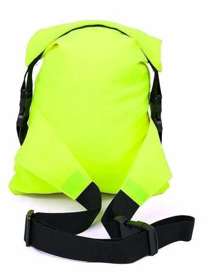 Гермосумка поясная Sargan Скелетон-Кенга+SUP желтый флуор