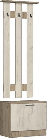 Машенька Прихожая вешалка с тумбой малая