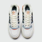 Кроссовки Adidas Forum Low White Blue Carbon