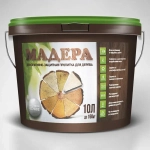 "Мадера" Декоративно-защитная пропитка -антисептик для дерева "Махагон" 5л