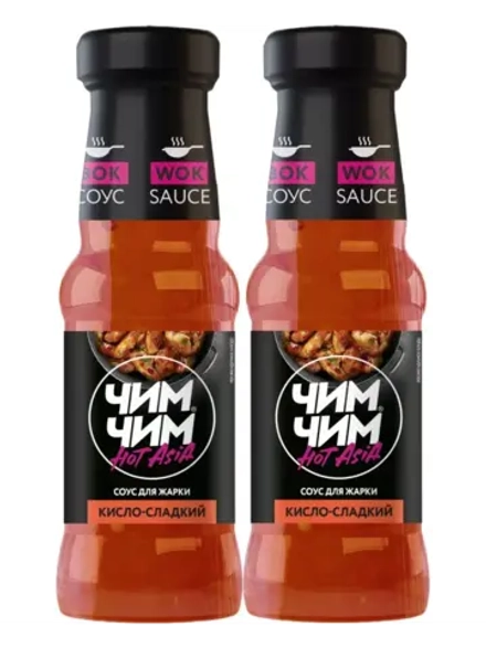 WOK-соус для жарки кисло-сладкий 297 г * 2 шт