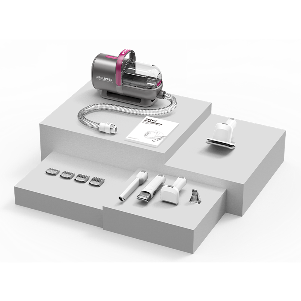 Груминг набор для стрижки кошек и собак 5 в 1 Airclipper