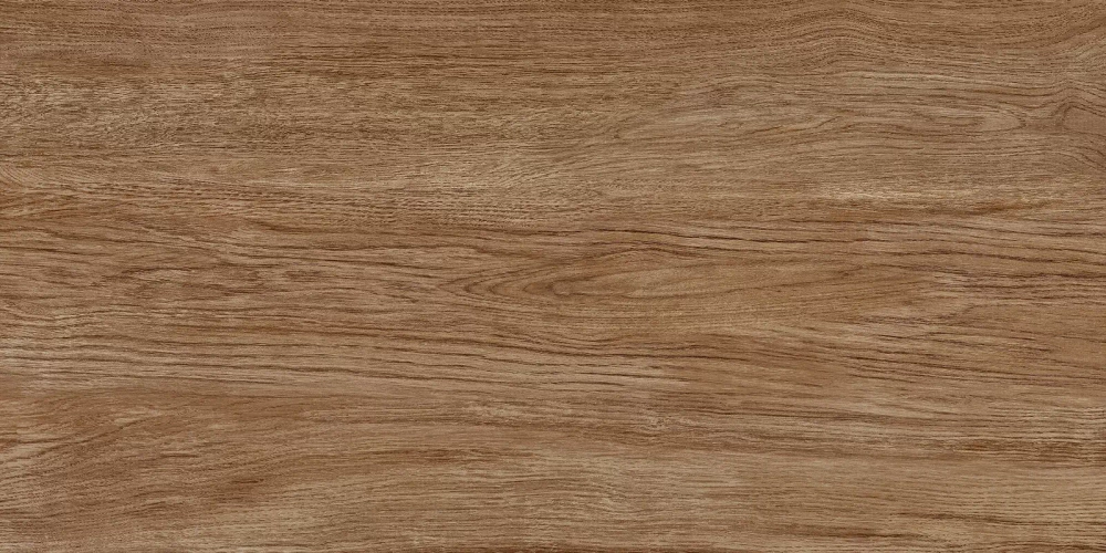 Настенная плитка Alma Ceramica TWU2550BOH40 Boho 24.9x50 коричневая глянцевая / рельефная под дерево