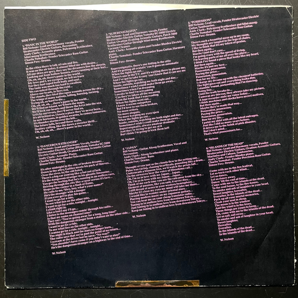Be-Bop Deluxe ‎– Drastic Plastic (США 1978г.)