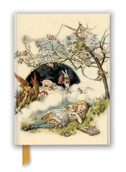 Bloknot \ Блокнот \ Notebook British Library: Alice Asleep, from Alice's Adventures in Wonderland (Foiled Journal)