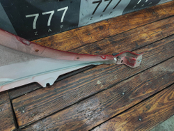 Крыло переднее левое Changan CS55PLUS 21-нв Б/У Оригинал S203F2701020100