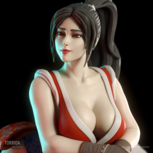 Май Сирануй Король бойцов Фатальная ярость Mai Shiranui King of Fighters Fatal Fury Фигурка