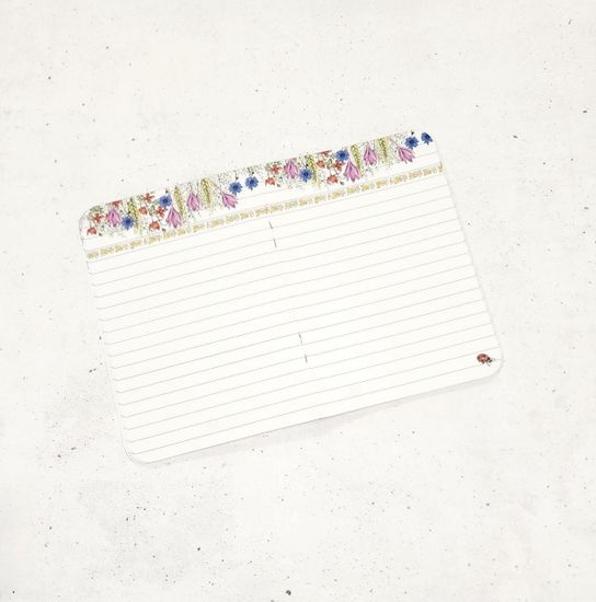 Блокнот 24 листа "Цветочный сад", линейка